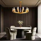 Candle Chandeliers American-Style Luxury Ceiling Light