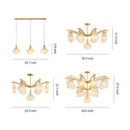 Shell Chandelier Light Modern Luxury Creative Ceiling Light