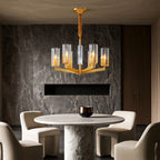 Candle Chandeliers American-Style Luxury Ceiling Light