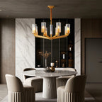 Candle Chandeliers American-Style Luxury Ceiling Light
