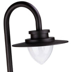 Elegant Pole Garden Lights Minimalist Gooseneck Pathway Lighting