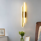 Side Vanity Lights for Bathroom Modern Asymmetric Metal Light