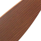 Silver Ceiling Fan with Light Wood Grain LED Fan Light