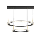 Simple Ring Three Step Dimming Circles Modern Chandelier Hanging Lights