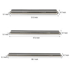 Simple Rounded Rectangular Three Step Dimming Modern Ceiling Light Fixture