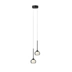 Simple Screw Thread Acrylic Ball Luxury Long Line Nordic Pendant Lights