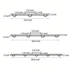 Surface Mounted Spot Light Black Linear Wall‑wash Ceiling Light