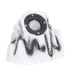 Resin Stone-Inspired Warm LED Garden Light Outdoor Illumination