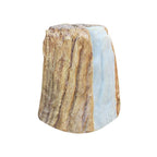 Realistic Tree Stump LED Outdoor Garden Lights - Cylindrical, Textured Design