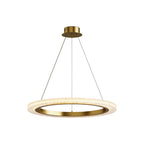 Round Modern Chandelier Minimalist Acrylic Ceiling Light
