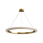 Round Modern Chandelier Minimalist Acrylic Ceiling Light