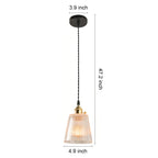 Clear Glass Pendant Lights Nordic Minimalist Brass Ceiling Light
