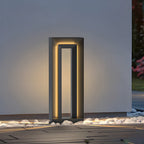 Outdoor Arch LED Solar Lawn Lights  Modern Minimalist Style