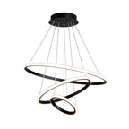 Ring LED Chandelier Modern Unique Metal Ceiling Light