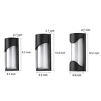 Black Outdoor Wall Light Modern Waterproof LED Light