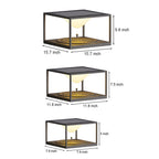 Square Pillar For Post Light Outdoor Waterproof Stainless Steel