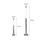 Italian Floor Lamp Elegant Minimalist Gray Creative Design light