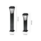 Modern Bollard Lights Geometric Outdoor Waterproof Landscape Light