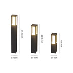 Path Bollard Lights Outdoor Waterproof Landscape Lights