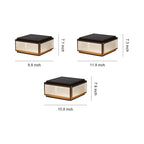 Square Outdoor Pillar Lights Minimalist Waterproof Light