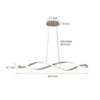 Waveform Pendant Light Modern Creative LED Ceiling Light