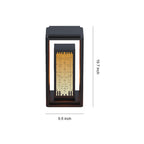 Square Outdoor Lantern Waterproof Geometric Post Light