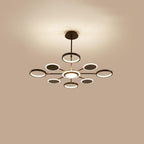 Multi Circle Design Pendant Lighting Acrylic Aluminum Alloy LED Ceiling Lights