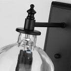 Skull Wall Sconce Glass Shades Wall Lights Industrial Metal Light