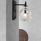 Skull Wall Sconce Glass Shades Wall Lights Industrial Metal Light