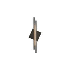 Linear Wall Light Geometric Diamond Accent Sculptural Wall Sconce