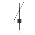 Double Sconce Wall Light Mid-Century Modern 2-Light Linear Wall Sconce