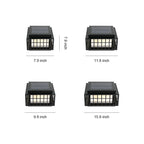 Modern Gate Pillar Lights Outdoor Waterproof Metal Lamp