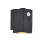 Up Down Sconce Outdoor Adjustable Waterproof Black Lamp