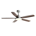 Ceiling Fans with 5 Lights Nordic Style Chandelier Look Fan Lamp