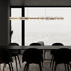 Crystal Light Pendants Modern Minimalist Linear Pendant Light
