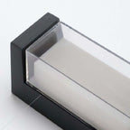 Sleek Dual-Directional Outdoor Wall Light with Modern Arc & Rectangular Designs