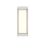 Sleek Dual-Directional Outdoor Wall Light with Modern Arc & Rectangular Designs