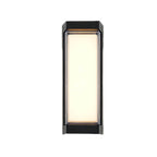 Sleek Dual-Directional Outdoor Wall Light with Modern Arc & Rectangular Designs