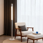 Italian Floor Lamp Elegant Minimalist Gray Creative Design light