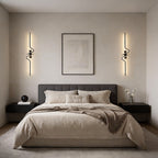 Modern Curved Wall Sconce Minimalist Black Aluminum Light