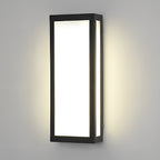 Rectangle Outdoor Wall Lighting Modern LED Waterproof Light