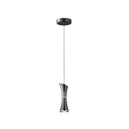 Small Black Pendant Light with Elegant Hourglass Designs Ceiling Light