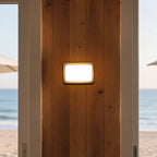 Square Outdoor Wall Light Minimalist LED Waterproof Ambient