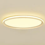 Slim Ceiling Light Modern Style Round Aluminum Light