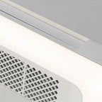 Low Profile Bladeless Ceiling Fan with Light Inverter LED Light