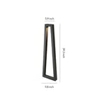 Outdoor Lighting for Landscaping Waterproof Black Lamp