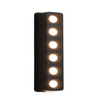 Unique Outdoor Wall Lighting LED Up-Down Illuminating Decor Lamp