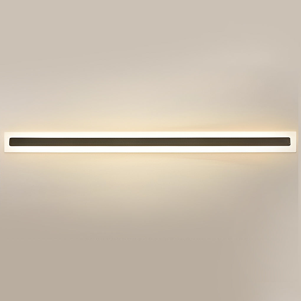 Acrylic Wall Sconce Outdoor Linear Iron Ambiance Light