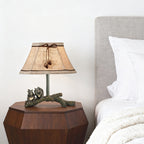 Squirrel Table Lamp French Style Resin Decorative Atmosphere Light