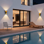 Small up down Wall Lights Simple Outdoor Waterproof Light